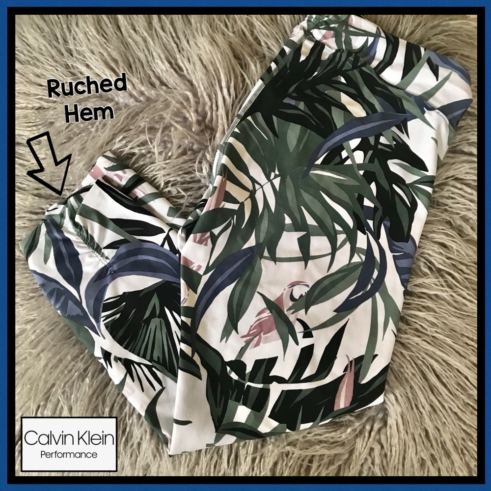 Calvin Klein Performance Rainforest Leggings - Picture 6 of 14